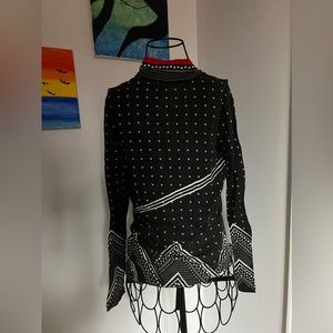 Thermal long sleeve quarter zip